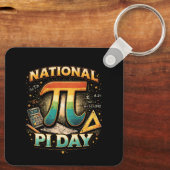 Celebrate Pi Schlüsselanhänger (Rückseite)