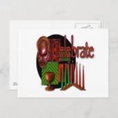 Celebrate Postkarte (Vorne/Hinten)