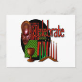 Celebrate Postkarte (Vorderseite)