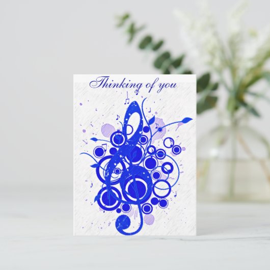 Celebrate_ Postkarte (Stehend Vorderseite)