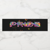 Celebrate Pricing Food and Beverage Label Set Wasserflaschenetikett (Einzelnes Label)