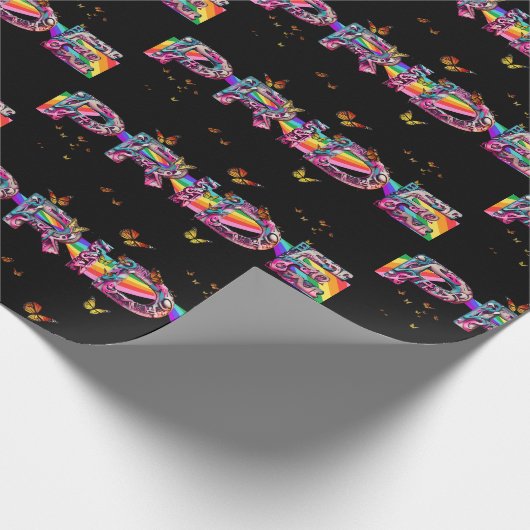 Celebrate Pride Geschenkpapier (Ecke)