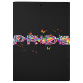 Celebrate Pride Klemmbrett (Rückseite)