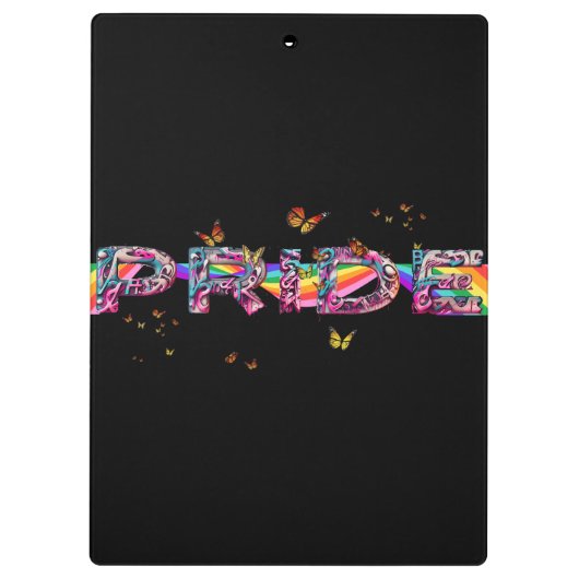 Celebrate Pride Klemmbrett (Rückseite)