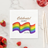 Celebrate Pride Paper Napkins Serviette (Beispiel)