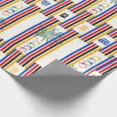 Celebrate Purim Wrapping Paper 30" Geschenkpapier (Ecke)