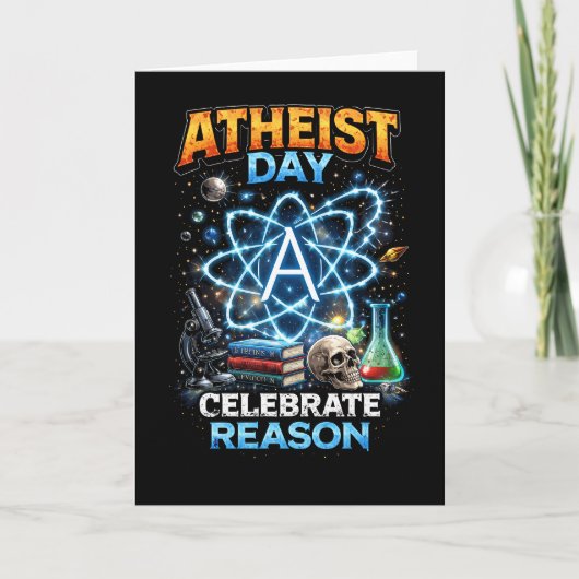 Celebrate Reason Feiertagskarte (Vorderseite)