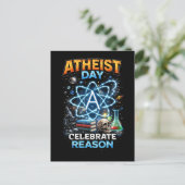 Celebrate Reason Postkarte (Stehend Vorderseite)