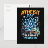 Celebrate Reason Postkarte (Vorne/Hinten)