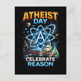 Celebrate Reason Postkarte