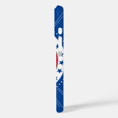 Celebrate Red, White und Blue Stars Case-Mate iPhone Hülle (Rückseite / Links)