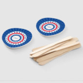 Celebrate Red, White und Blue Stars Fächer (Non-assembled)