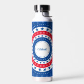 Celebrate Red, White und Blue Stars Trinkflasche (Links)
