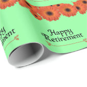 Celebrate Retirement Geschenkpapier (Rolleneckpunkt)