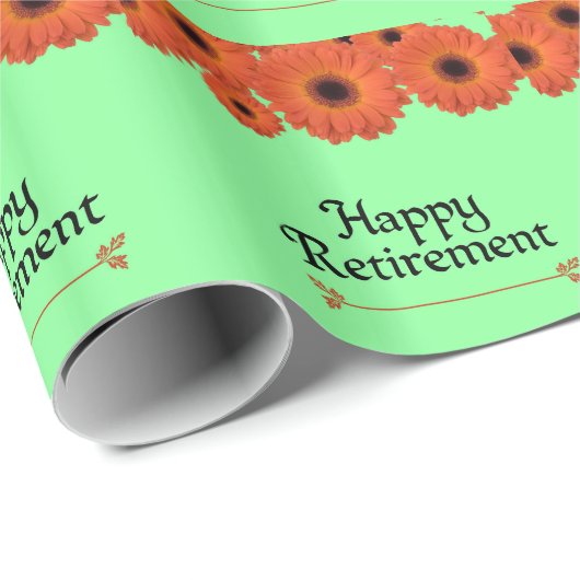 Celebrate Retirement Geschenkpapier (Rolleneckpunkt)