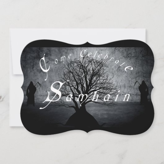 Celebrate Samhain Einladung (Vorderseite)
