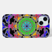 Celebrate Spectra Glyph Case-Mate iPhone Hülle (Rückseite (Horizontal))