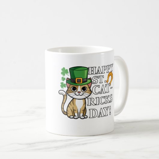 Celebrate St. Catrick's Day Kaffeetasse (VorderseiteRechts)