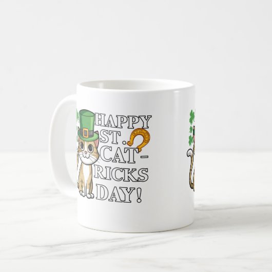 Celebrate St. Catrick's Day Kaffeetasse (Vorderseite Links)