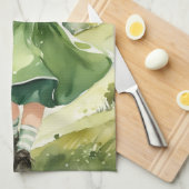  Celebrate St Patrick's Day Geschirrtuch (Viertel Falte)