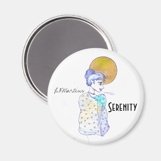 Celebrate Strong Women Collection - Magnete Magnet (Vorderseite/Rückseite)