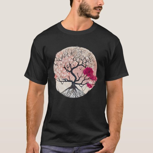 Celebrate the Beauty of Nature with a Cherry Bloss T-Shirt (Vorderseite)