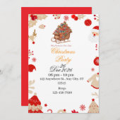 Celebrate the Magic of Christmas – You're Invited! Einladung (Vorne/Hinten)