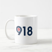 Celebrate The Nine One Eight Tulsa Oklahoma 918 Ar Kaffeetasse (Links)