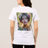 Celebrate True Self Sticker Tri-Blend Shirt (Rückseite)