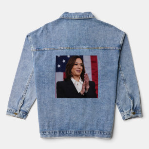 CELEBRATE UND ABSTIMMUNG FÜR KAMALA HARRIS JEANSJACKE