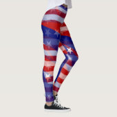 Celebrate US Flagge Leggings (Rechts)