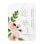 CELEBRATE WATERCOLOR SAVE THE DATE MAGNET (Vertikal)
