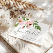 CELEBRATE WATERCOLOR SAVE THE DATE POSTCARD ANKÜNDIGUNGSPOSTKARTE