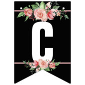 CELEBRATE Wedding Banner mit rosa Rosen (Zweite Fahne)