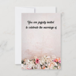 Celebrate Wedding Einladung