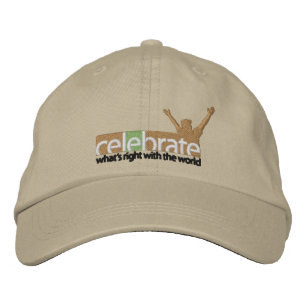 Celebrate-Whats-Right-no-cut line RGB-300dpi Bestickte Kappe