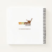 Celebrate What's Right Square Notebook - Lined Notizblock (Rückseite)