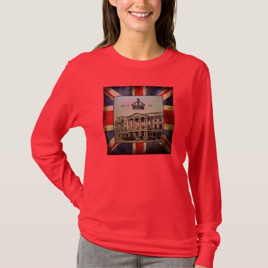 Celebrate William & Kate's Royal Wedding TShirt (Vorderseite)