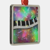 Celebrate with Music Ornament Aus Metall (Rechts)