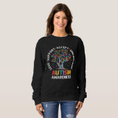 Celebrate Your Niece or Nephew with Our Autism Awa Sweatshirt (Vorne ganz)