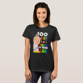 Celebrating 100 Days of School NoProb Llama Kids & T-Shirt (Vorne ganz)