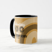 Celebrating 100 Years Of Black History Month Tasse (Vorderseite Links)
