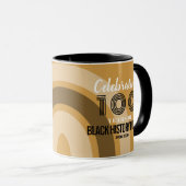 Celebrating 100 Years Of Black History Month Tasse (VorderseiteRechts)