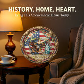 Celebrating America 250 Years Große Wanduhr