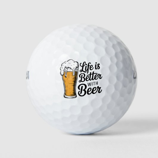 Celebrating Beer Golfball (Vorderseite)