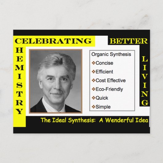 Celebrating Chemical 5 Einladungspostkarte (Vorderseite)
