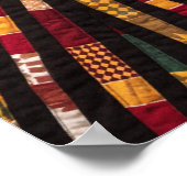 Celebrating Colorful Black Women Poster (Ecke)