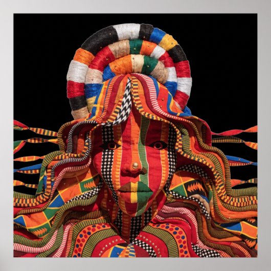 Celebrating Colorful Black Women Poster (Vorne)