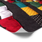 Celebrating Colorful Black Women Poster (Ecke)