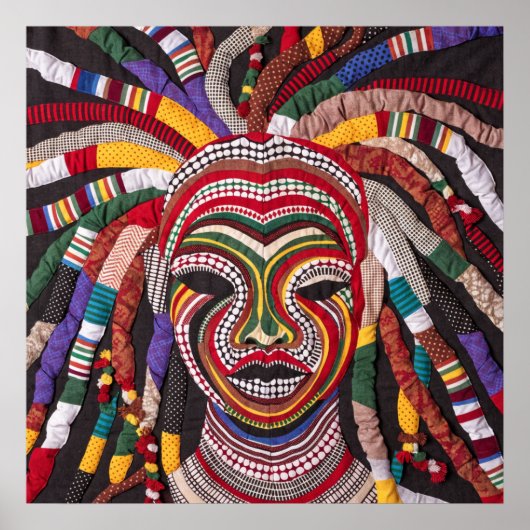 Celebrating Colorful Black Women Poster (Vorne)